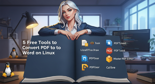 5 Free Tools to Convert PDF to Word on Linux