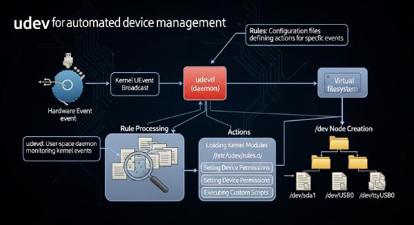 Embedded Linux udev Explained: Automated Device Management Workflow
