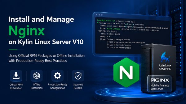 How to Install Nginx on Kylin Linux Server V10
