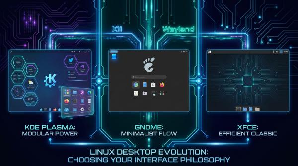 KDE vs GNOME vs Xfce: Which Linux Desktop Should You Use?