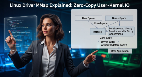 Linux Driver mmap Explained: Zero-Copy User–Kernel IO