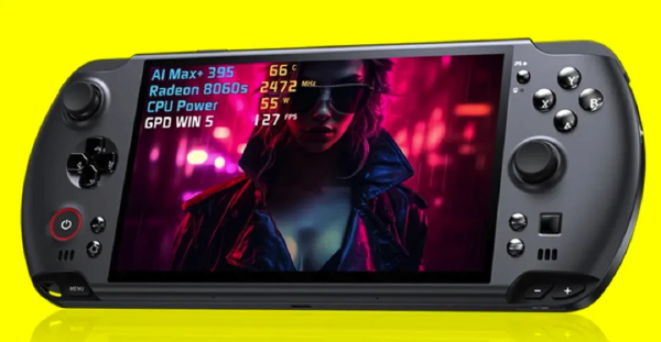 GPD WIN 5: AI-Powered Handheld Console with Ryzen AI Max+ 395