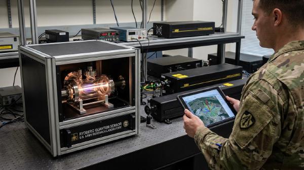US Army Quantum Sensor Achieves First 3D RF Signal Direction Detection