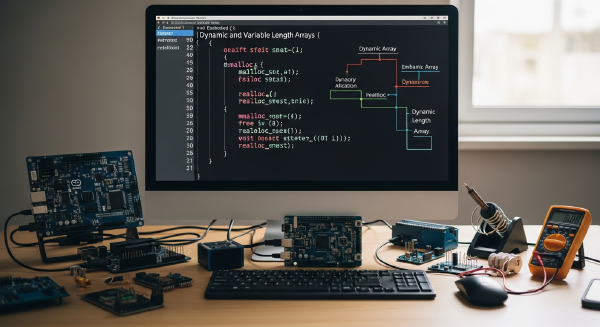 Embedded C Memory Allocation: Heap vs Variable-Length Arrays