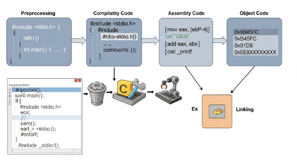 From Code to Binary: Understanding the C Compilation Pipeline