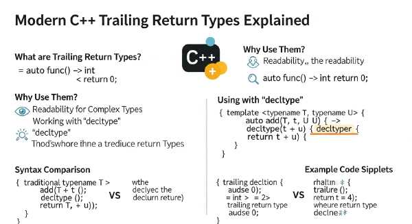 Modern C++ Trailing Return Types Explained