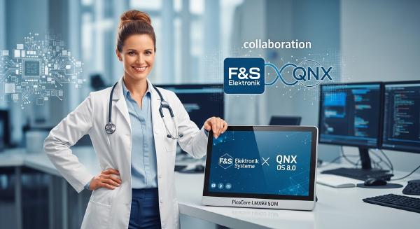 F&S and QNX Enable Faster Development of Medical Devices