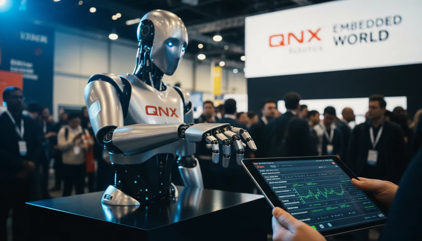 BlackBerry QNX to showcase physical AI robotics tech