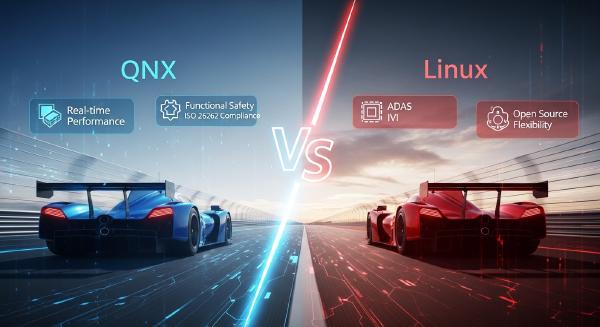 QNX vs Linux for Smart Vehicles: Safety, Real-Time Performance, and SDV Architecture