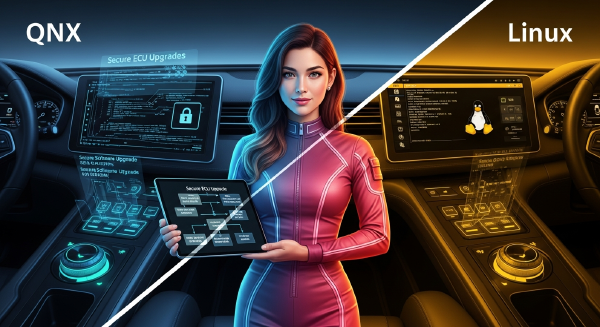 Secure ECU Software Upgrades Using QNX and Linux