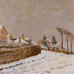 Snow at Louveciennes