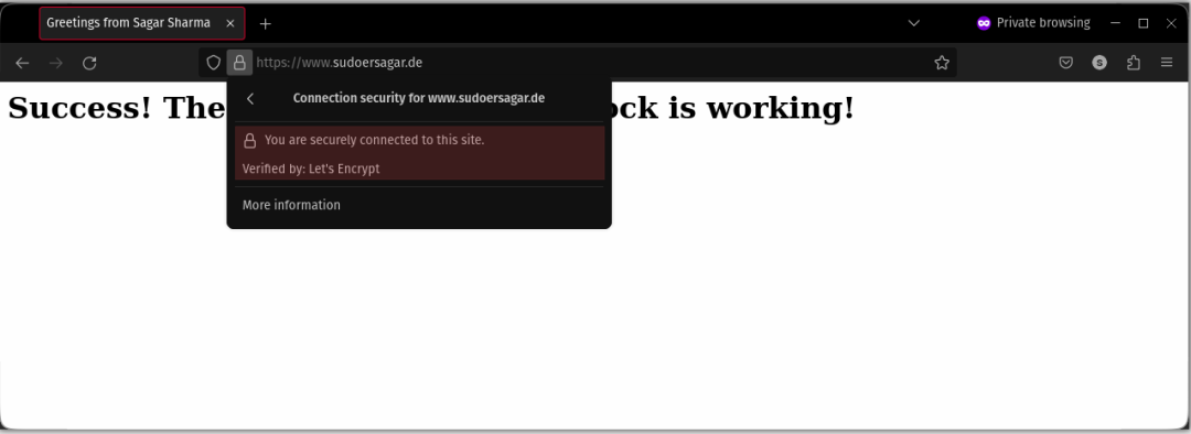 Nginx Certbot