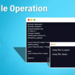 C File Operation